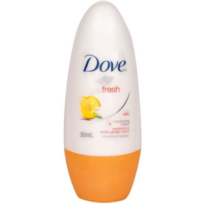Deodorant Roll-On Dove Fresh Nectarine&amp;amp;White Ginger, 50 ml, Protectie 48 h, Deodorant Roll On Femei Deodorant Roll On DOVE, Antiperspirant Femei Dove, foto