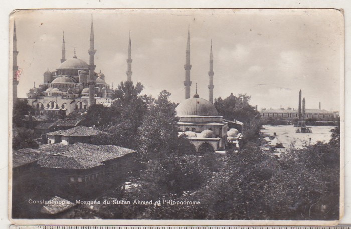 bnk cp Turcia - Constantinopole - Moscheea Sultan Ahmed - necirculata