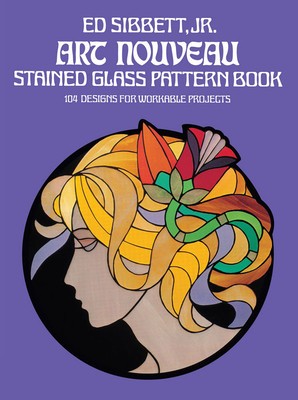 Art Nouveau Stained Glass Pattern Book foto