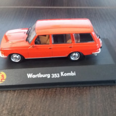 Macheta WARTBURG 353 KOMBI 1969 - Atlas, 1/43, noua.