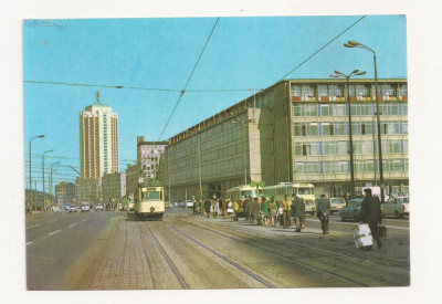 FG3 - Carte Postala -GERMANIA - Leipzig, Karl Marx platz, necirculata 1975 foto