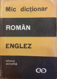 Mic dictionar roman englez