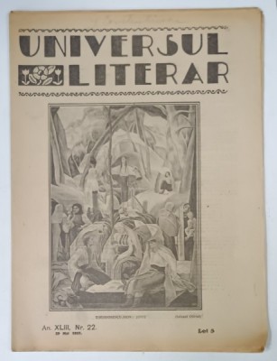 UNIVERSUL LITERAR , No.22 , 1927 foto