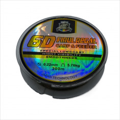 Fir monofilament pescuit, Regal Fish, 6D, 300 m, 0.22 mm, 5.78 kg, camuflaj