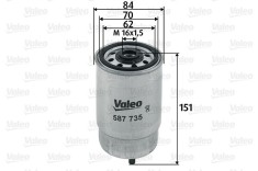 VALEO 587735 filtru combustibil foto