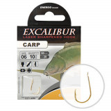 Carlige legate Excalibur Carp Classic Gold (Marime Carlige: Nr. 6), Energo Team