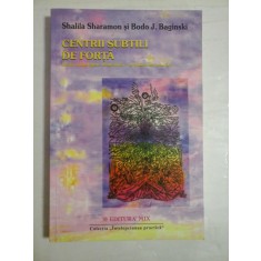 CENTRII SUBTILI DE FORTA - SHALILA SHARAMON, BODO J. BAGINSKI - sublinieri