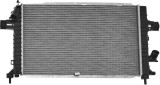 Radiator Opel Astra H 04-, Zafira 05-11, motor: 1.3 Cdti, 1.7 Cdti, 1.9 Cdti, 600x370x28, Valeo, Aluminiu/ Plastic brazat, 1300269; 13143570