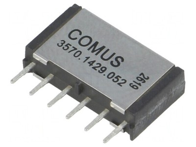 Releu Senzor Reed DPST-NO 5VDC 1A 15W foto