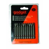 Set 10 biti surubelnita S2 PH2 x 50 mm din otel tratat Gadget