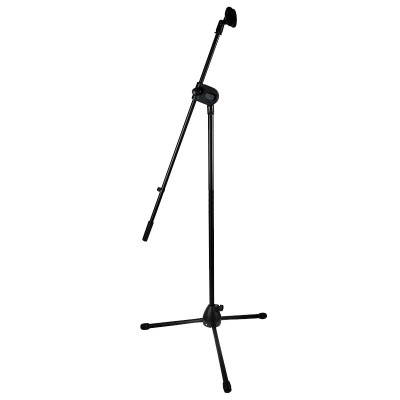 Stativ profesional pentru microfon IdeallStore&amp;reg;, Sound Heat, metalic, 160 cm, negru foto