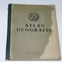 Atlas geografic - Editura de stat pentru literatura stiintifica - 1953
