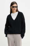 Gestuz pulover femei, culoarea negru, 10909332