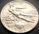 Cumpara ieftin Moneda istorica 20 CENTESIMI - ITALIA, anul 1921 * cod 3247, Europa
