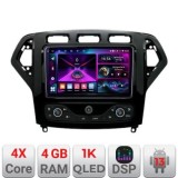 Navigatie Ford Mondeo 2007-2010 Android radio gps internet 4+64 InCell Display 1K KIT-mondeo-nav-07+EDT-E209-RK CarStore Technology