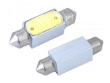 Set 2 Becuri LED Festoon SV8.5 36mm 12V, Lumini Auto Interior, Placute Inmatriculare, 6000K