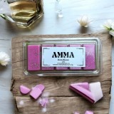 Tableta din ceara naturala de soia parfumata - Flora Bloom , handmade 50 g
