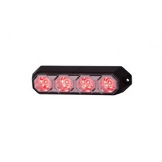 Stroboscop profesional 4LED-uri HorPol Rosu 12v-24v LDO2259