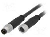 Conector M8, 3 pini, clasa etanseitate {{Clasa etan&amp;#351;eitate}}, HARTING - 21348081388020