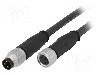 Conector M8, 3 pini, clasa etanseitate {{Clasa etan&amp;#351;eitate}}, HARTING - 21348081388010