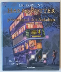 HARRY POTTER SI PRIZONIERUL DIN AZKABAN , ilustratii de JIM KAY , text de J. K. ROWLING , 2021 foto