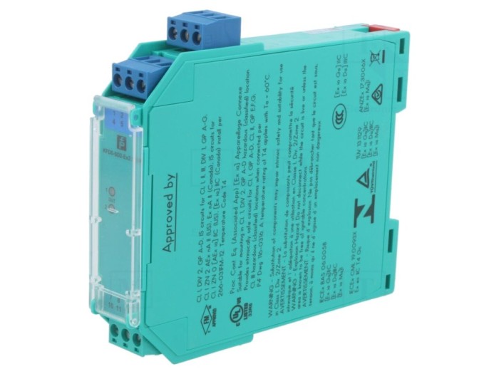 Adaptor separator-regulator supapă DIN 19-30VDC