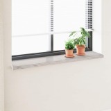 vidaXL Prag de fereastră Textură de marmură 120 x 35 x 4,5 cm PVC 42047025
