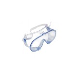 Ochelari de Protectie, pentru Cabinet, cu Elastic, tip Goggles, Culoare Albastra