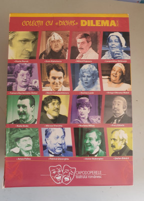 Capodoperele Teatrului Romanesc - 8 DVD cu piese de teatru foto