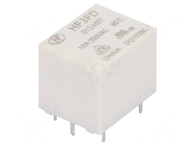 Releu Electromagnetic SPST-NO 12VDC 15A 10A/250VAC