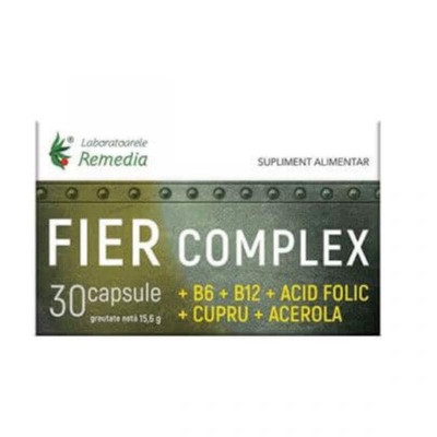 Fier Complex 30 capsule Remedia foto