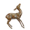 Caprioara-statueta din bronz TBD-75, Animale