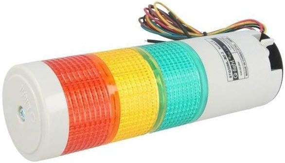 Coloană de Semnalizare LED Roșu/Ambră/Verde STG50ML-3-24-RAG