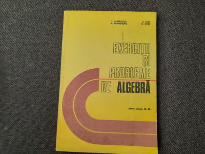 ALGEBRA - CULEGERE DE PROBLEME PENTRU LICEU Clasele IX XII C NASTASESCU-RM3 foto