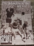 myh 110 - Revista SPORT - nr 22/noiembrie 1969 - in Mexic