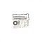 Set garnituri chiulasa BMW 5 Touring (E39) 520 d 2000-2003 CORTECO 417004P