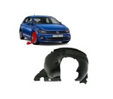 Carenaj roata VW Polo, 09.2017-, punte Fata, partea Dreapta, polipropilena, Aftermarket, Rapid