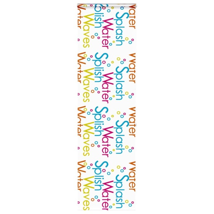 Jaluzea cu role de duș cu casetă 80x240 cm lățime material 76 cm