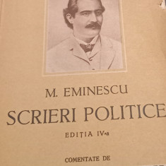 SCRIERI POLITICE MIHAI EMINESCU comentate de D. Morarasu