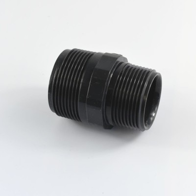 Fitinguri PVC, Niplu Dublu Redus AG 1 1/2&amp;quot; x 1 1/4&amp;quot;, PVC-U foto