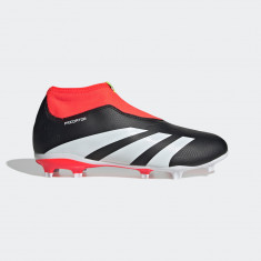 Ghete Adidas Predator League Laceless FG Negru Copii