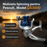 Mulineta Spinning pentru Pescuit, Model QS3000