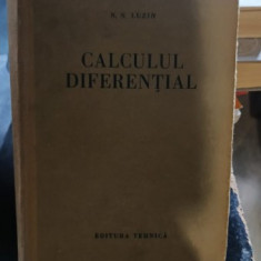 CALCULUL DIFERENTIAL - N.N. LUZIN