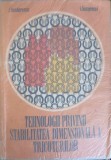 TEHNOLOGII PRIVIND STABILITATEA DIMENSIONALA A TRICOTURILOR-I. TEODORESCU, I. BUCURENCI