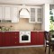 Bucatarie Versailles MDF 2.6m, Rosu