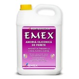 Amorsa Perete Siliconica EMEX Transparent - 20 L, pentru Interior/Exterior, Elasticitate Superioara, Reduce Consum Vopsea
