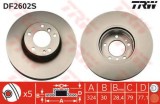 Disc frana BMW Seria 7 (E38) (1994 - 2001) TRW DF2602S