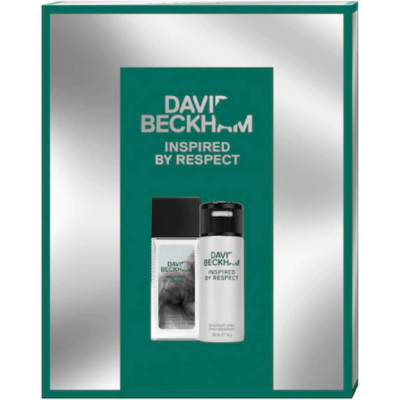 Set Cadou pentru Barbati David Beckham Inspired by Respect, Deodorant Natural Spray 75 ml si Deodorant Antiperspirant 150 ml, Set Ingrijire, Set Cadou foto
