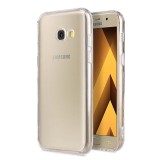 Husa SAMSUNG Galaxy A3 2017 - Jelly Clear (Transparent) Anti-Ingalbenire, Gel TPU, Carcasa, Mercury