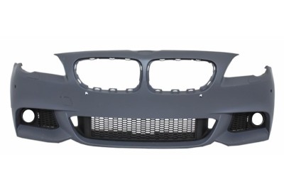 Bara Fata compatibil cu BMW Seria 5 F10 F11 (2011-2014) M-Technik Design fara Proiectoare Ceata FBBMF10MTPDCWF foto